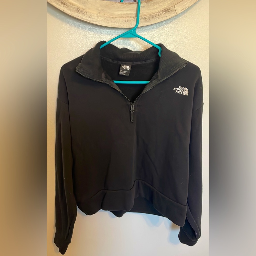 North Face black sweatshirt